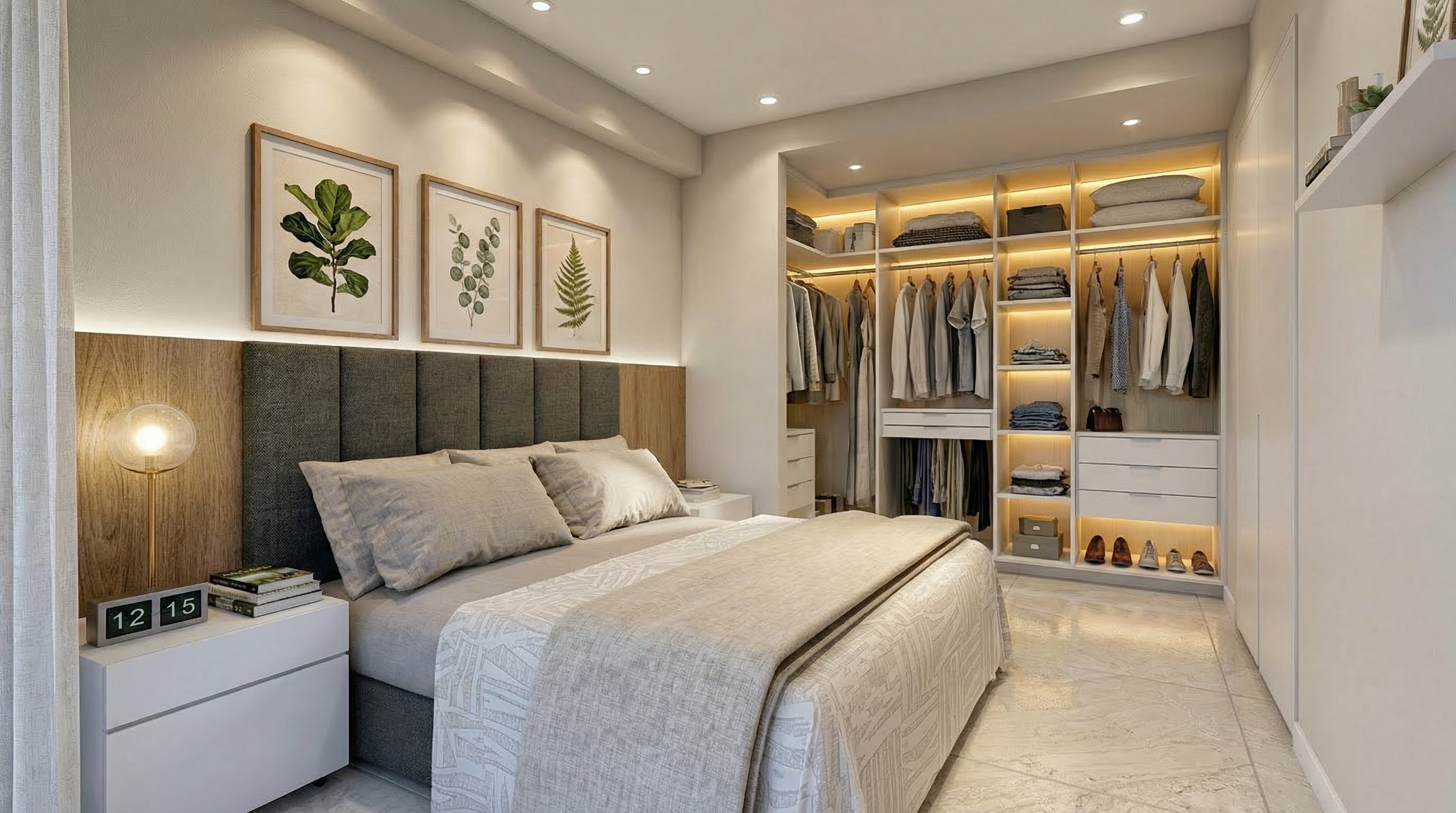 Interiores modernos y acabados premium del departamento en Tacna