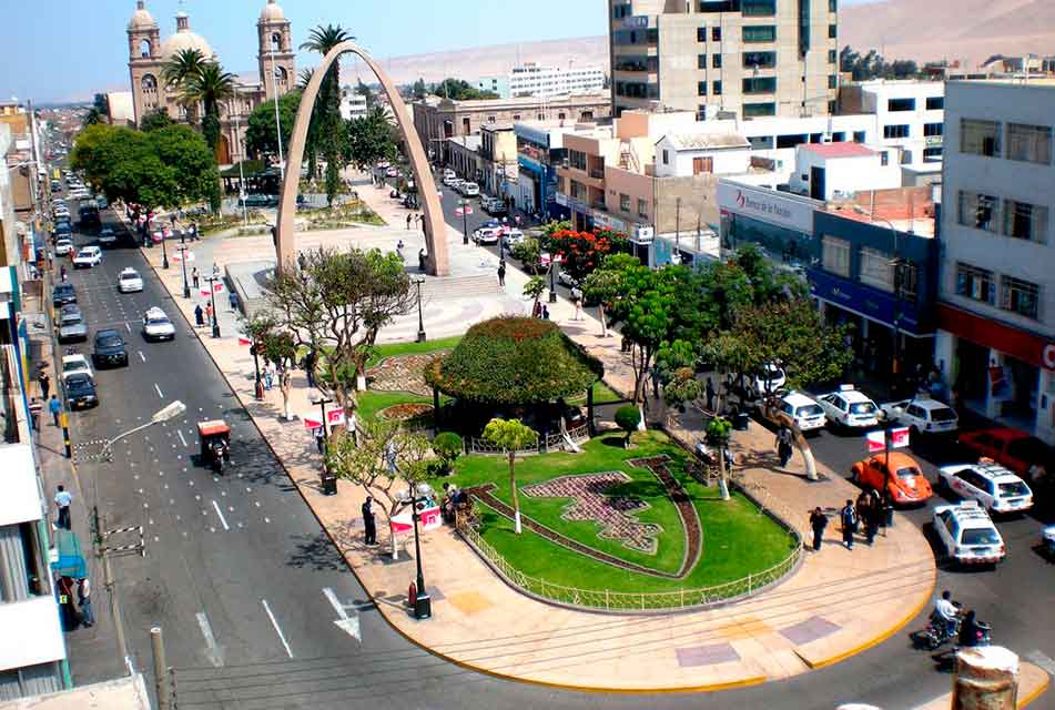Centro de Tacna, Perú